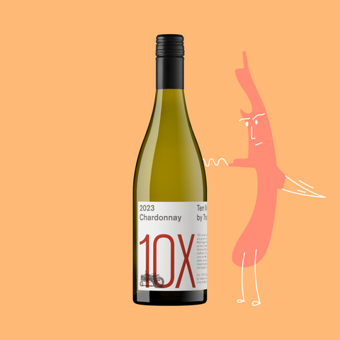 Not Shit Fun Wines Ten Minutes By Tractor 10x Chardonnay 2023