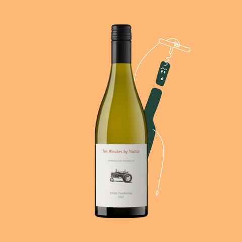 Not Shit Fun Wines Ten Minutes By Tractor Estate Chardonnay 2021